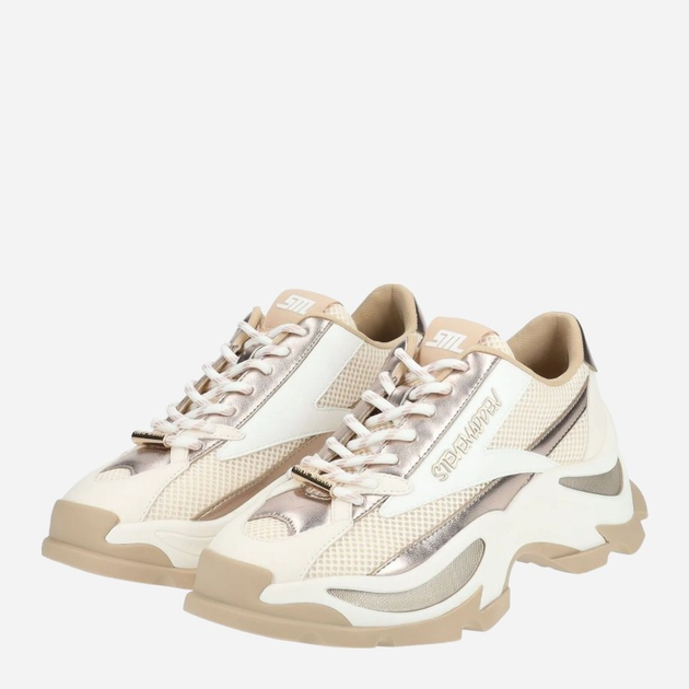 Sneakersy damskie kolorowe Steve Madden Zoomz SM11002327 39 Beżowe (8720857334203) - obraz 2