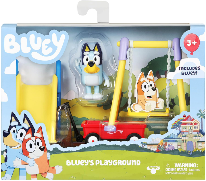 Figurka Bluey Blueys Playground z akcesoriami (5713396900780) - obraz 1