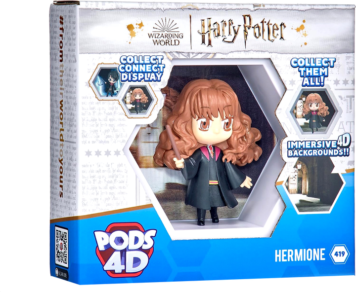 Figurka WOW Pods 4D Wizarding World Hermione 12 x 10.2 cm (5055394026674) - obraz 1