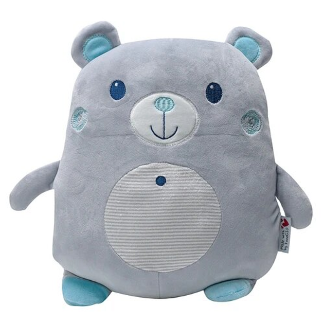 Zabawka dla dzieci InnoGIO GIOplush Bear Gray Cuddly GIO-821 szara (5903317816546) - obraz 1