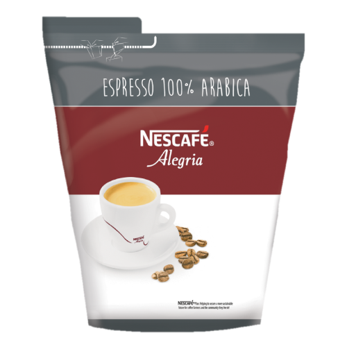 Растворимый кофе Nescafe Alegria Espresso 500 - Фото 4 Растворимый кофе Nescafe Alegria Espresso 500 - изображение 4