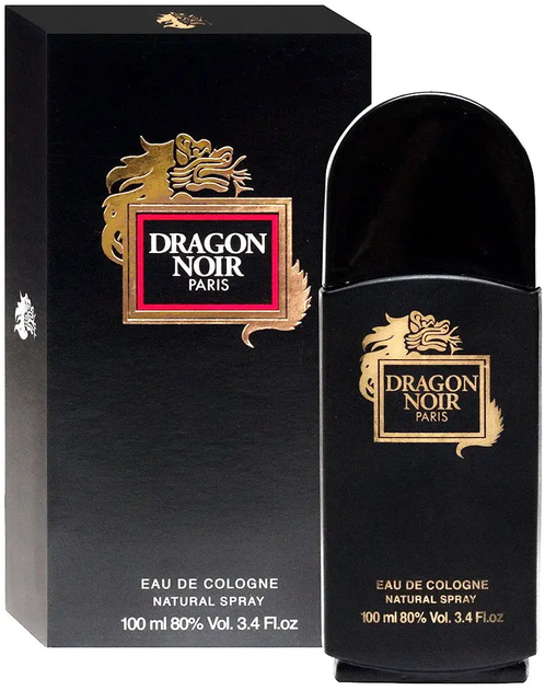Одеколон чоловічий Madison Perfume Dragon Noir Eau De Cologne, 100 мл - Фото 3 Одеколон чоловічий Madison Perfume Dragon Noir Eau De Cologne, 100 мл - зображення 3