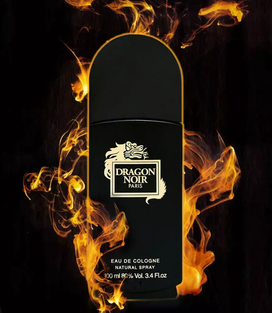 Одеколон чоловічий Madison Perfume Dragon Noir Eau De Cologne, 100 мл - Фото 4 Одеколон чоловічий Madison Perfume Dragon Noir Eau De Cologne, 100 мл - зображення 4