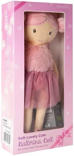 Maskotka dla dzieci InnoGIO GIOplush Ballerina Doll Cuddly GIO-826 (5903317816881) - obraz 6