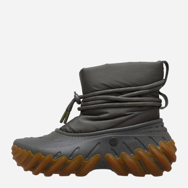 Жіночі дутики Crocs Echo Boot 208716-DUOV 38-39 Темно-оливкові (196265413454) - зображення 3
