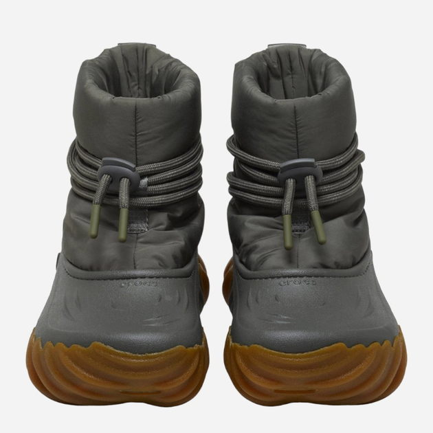 Жіночі дутики Crocs Echo Boot 208716-DUOV 38-39 Темно-оливкові (196265413454) - зображення 5