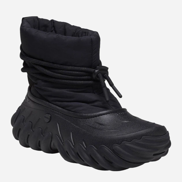 Śniegowce damskie krótkie Crocs Echo Boot 208716-BLK 36-37 Czarne (196265412792) - obraz 4