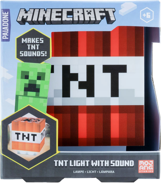 Lampka Paladone Minecraft TNT (PP8080MCF) - obraz 1