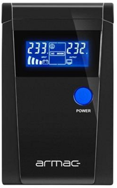 UPS Armac Office PSW Line-Interactive 850E LCD (O/850E/PSW) - obraz 2