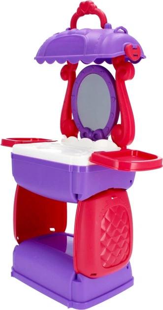 Туалетний столик Mega Creative 3 in 1 Mobile Hair Salon у валізі (5908275188179) - зображення 6