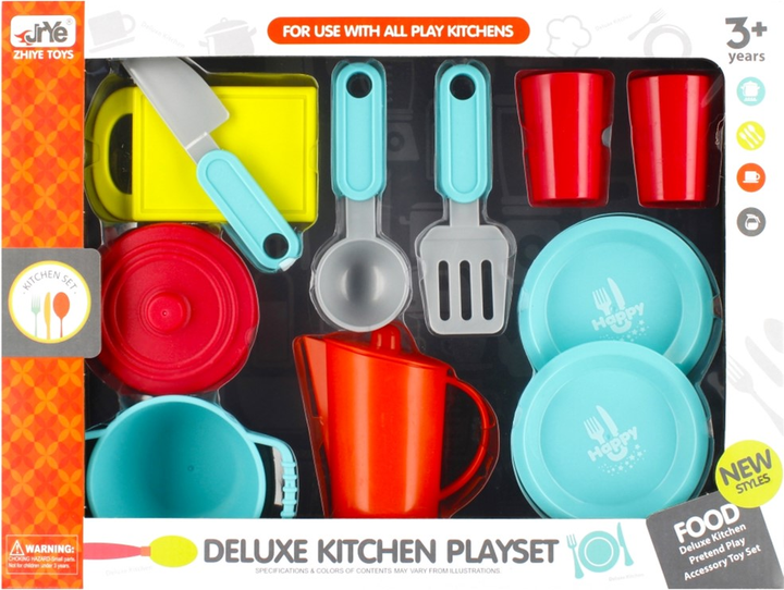 Zestaw kuchenny Mega Creative Deluxe Kitchen (5908275185048) - obraz 1