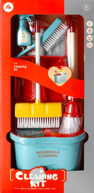 Набір для прибирання Mega Creative Cleaning Kit 501146 (5904335846447) - зображення 1