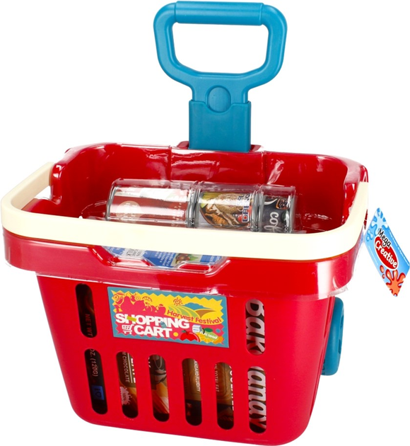 Візок для супермаркету Mega Creative Shopping Cart з аксесуарами (5908275194767) - зображення 2