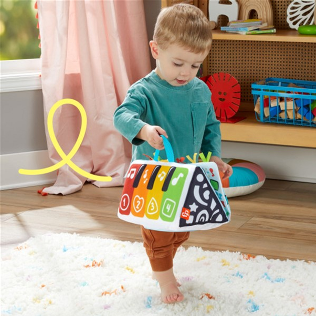 Музична іграшка Fisher Price Kick & Play Piano Kissen (0194735138036) - зображення 5