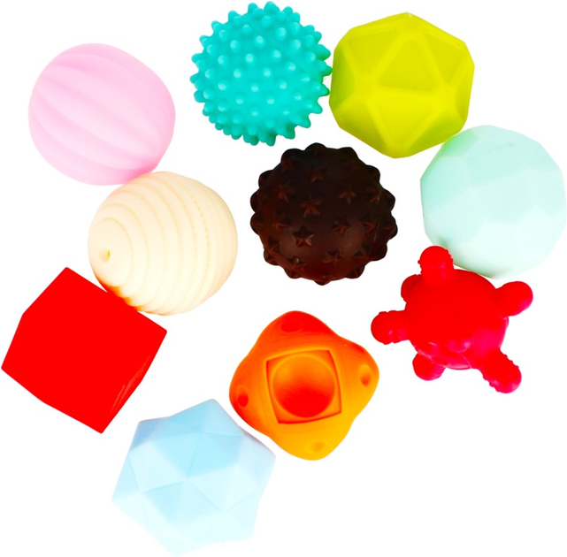 Zestaw piłek sensorycznych Mega Creative Textured Balls 10 szt (5908275182870) - obraz 2