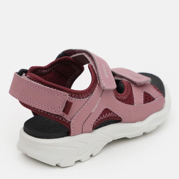 Sandały dziecięce dla dziewczynki sportowe Ecco Biom Raft Blush Morillo 70060260565 29 Różowe (194891199322) - obraz 3