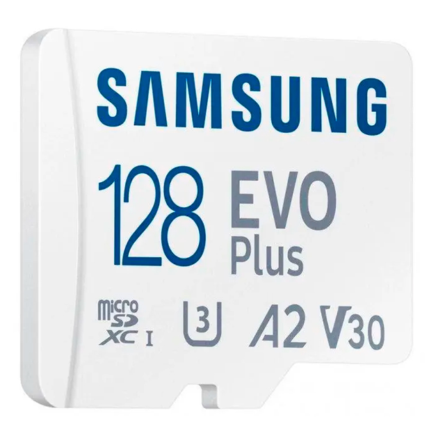 Карта памяти Без бренда EVO Plus 128 Гб microSD и SD адаптер (SG-128 Гб) Красный (1010-435-01) - изображение 3