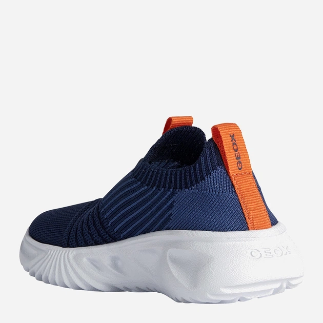 Sneakersy chłopięce Geox J35DZD06K50-C0659 30 Granatowy/Pomarańczowy (8056206069534) - obraz 3
