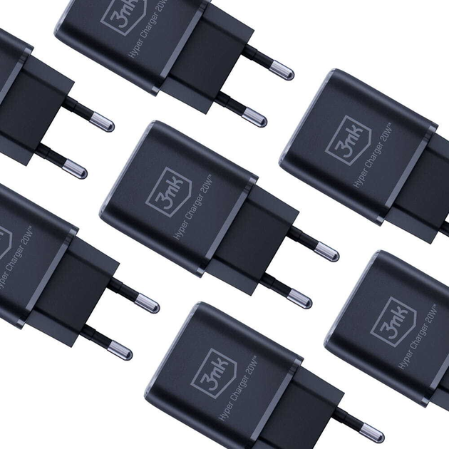 Ładowarka sieciowa 3MK Hyper Charger 20W Black (5903108541251) - obraz 10
