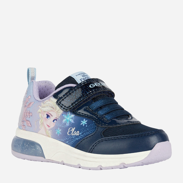 Дитячі кросівки з підсвіткою для дівчинки Geox J358VC0ANAJ-C4231 32 Темно-сині (8056206089822) - зображення 2