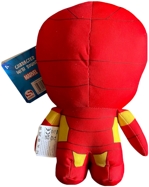 Maskotka Disney Marvel Lil Bodz Iron Man z dźwiękiem 28 cm (5056219075822) - obraz 2