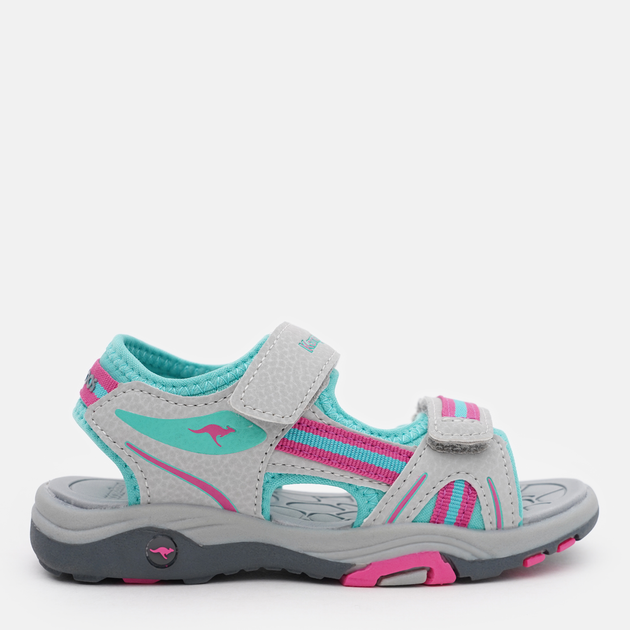 Дитячі спортивні сандалі для дівчинки Kangaroos 18869-2138 31 Vapor Grey/Mint від Rozetka на платформі USKIDKA Акція на Дитячі спортивні сандалі для дівчинки Kangaroos 18869-2138 31 Vapor Grey/Mint від Rozetka