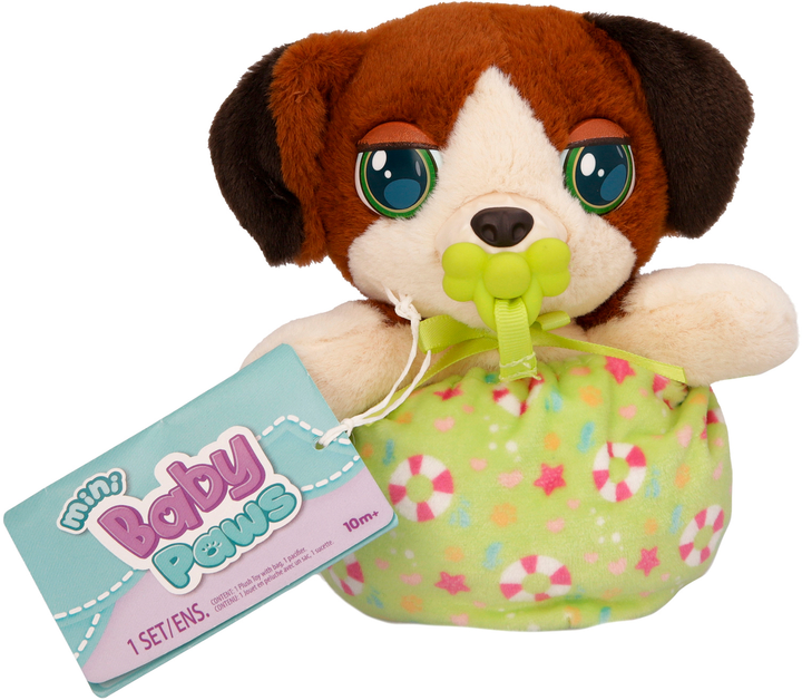 Maskotka Baby Paws Mini Beagle 14.5 cm (8421134922389) - obraz 1