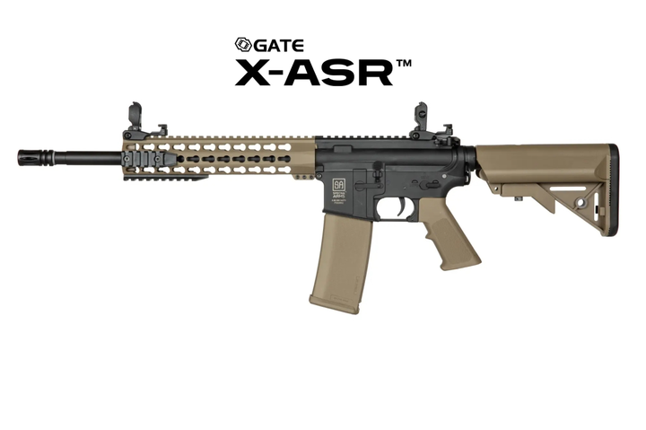 Страйкбольна штурмова гвинтівка Specna Arms M4 SA-F02 Flex X-ASR Half-Tan - зображення 1