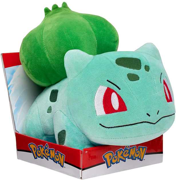 М'яка іграшка Jazwares Pokemon Bulbasaur 30 см (0191726481928) - зображення 4