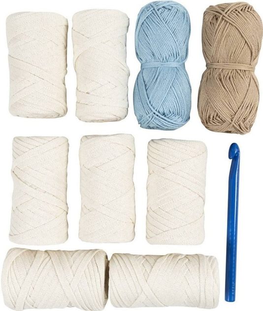 Набір для рукоділля Creativ Company Craft Kit Crochet Placemat Hat для в'язання сервірувальної серветки (5712854697279) - зображення 2