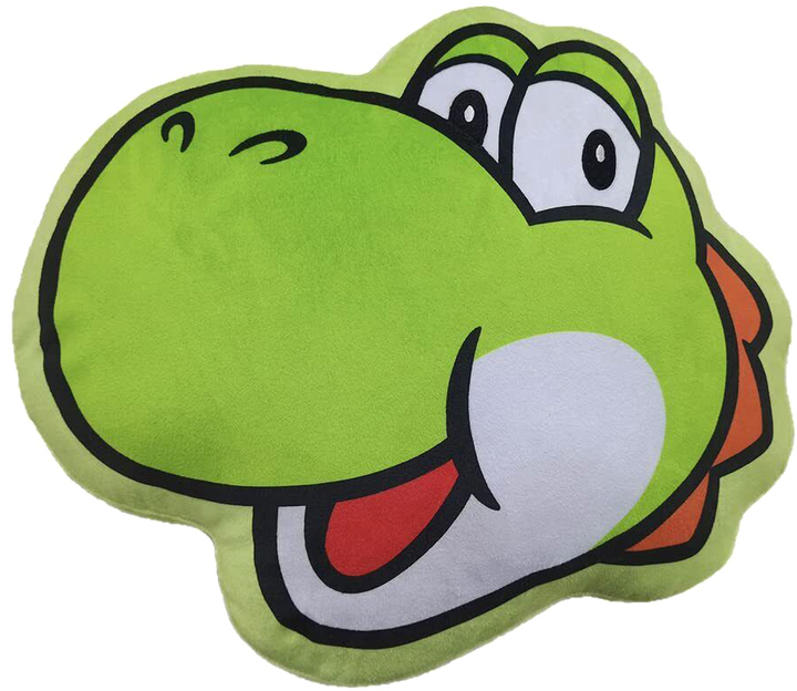 М'яка іграшка 1UP Distribution Super Mario Yoshi Cushion 40 см (0801269149680) - зображення 1