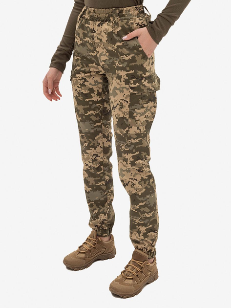 Тактичні військові штани TacPro Карго піксель для жінок 56, 176 - зображення 1