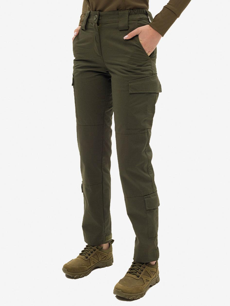 Тактичні військові штани TacPro Прямі олива для жінок 40, 164 - зображення 1