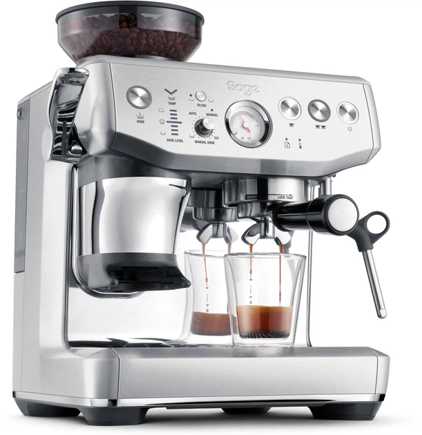 Кавоварка ріжкова Sage Barista Express Impress SES876BSS4EEU1 - зображення 2