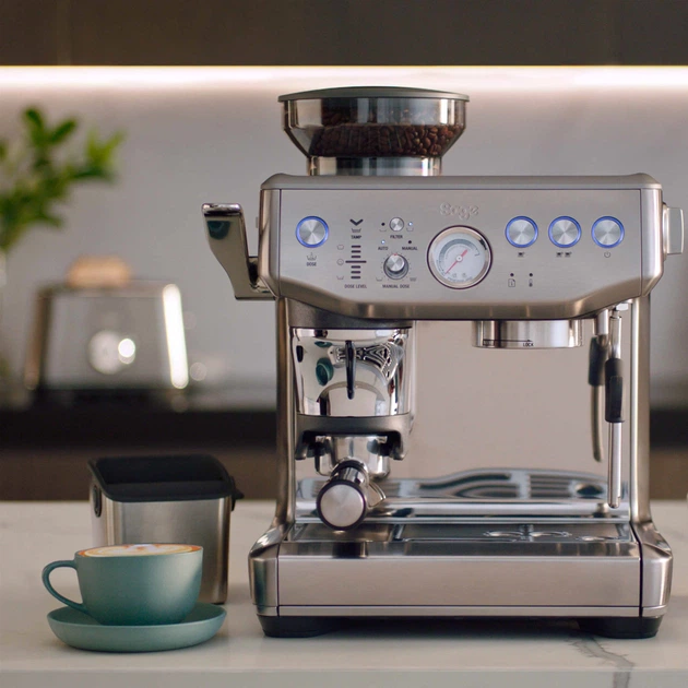 Кавоварка ріжкова Sage Barista Express Impress SES876BSS4EEU1 - зображення 6