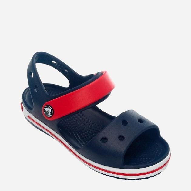 Sandały chłopięce Crocs CR12856-NARD 22-23 C6 Granatowe (883503809901) - obraz 2