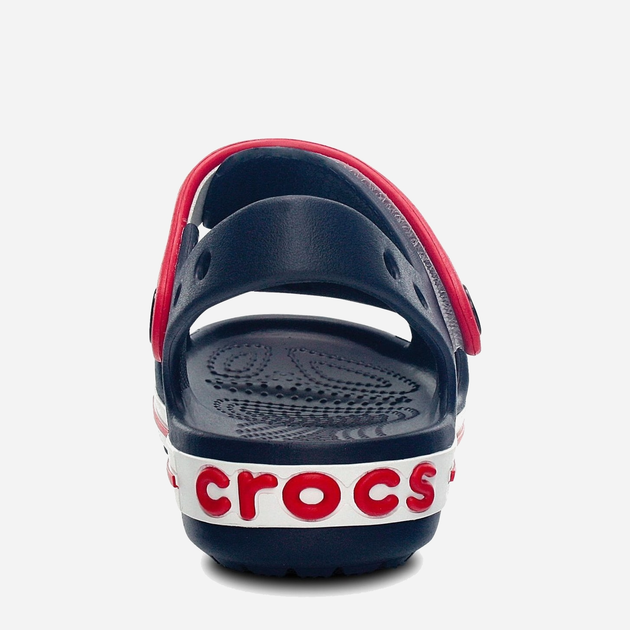Sandały chłopięce Crocs CR12856-NARD 25-26 C9 Granatowe (883503809932) - obraz 3