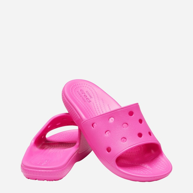 Дитячі шльопанці для дівчинки Crocs CR206396-ELPK 32-33 J1 Рожеві (191448523326) - зображення 2