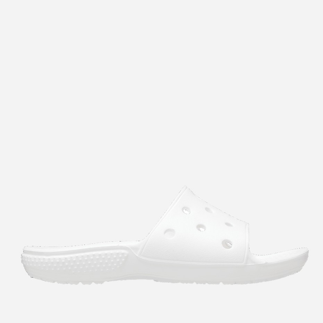 Klapki młodzieżowe dla dziewczynki Crocs CR206396-WHI 37-38 J5 Białe (191448891586) - obraz 1