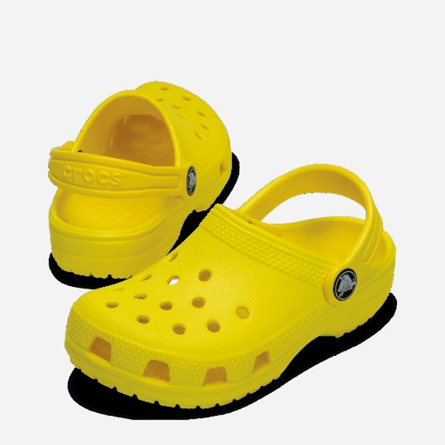 Дитячі крокси для хлопчика Crocs CR206990-LEMO 24-25 C8 Жовті (191448734289) - зображення 2