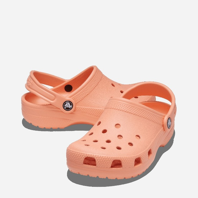 Дитячі крокси для дівчинки Crocs CR206990-PAPA 22-23 C6 Оранжеві (196265108848) - зображення 2