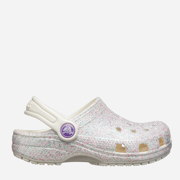 Chodaki dziecięce dla dziewczynki Crocs CR206993-OYS 29-30 C12 Perłowe (191448872301) - obraz 1