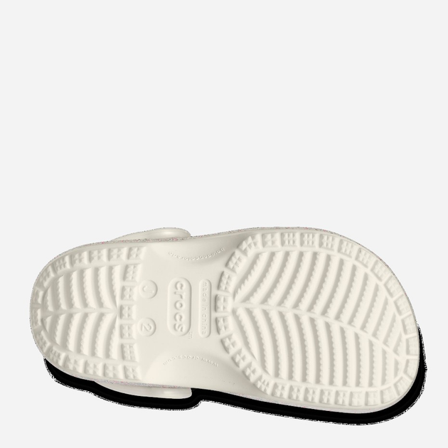 Дитячі крокси для дівчинки Crocs CR206993-OYS 29-30 C12 Перлинні (191448872301) - зображення 5