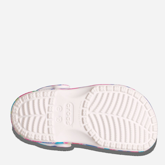 Дитячі крокси-сабо для дівчинки Crocs CR207588-PKWH 25-26 C9 Різнокольорові (191448967953) - зображення 5