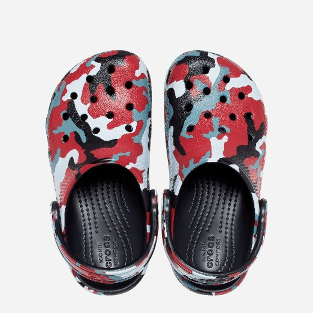 Chodaki młodzieżowe dla chłopca Crocs CR207594-BKRD 34-35 J3 Wielobarwne (196265147335) - obraz 3