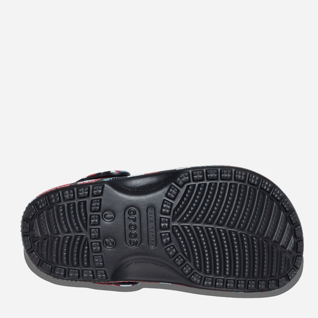 Chodaki młodzieżowe dla chłopca Crocs CR207594-BKRD 34-35 J3 Wielobarwne (196265147335) - obraz 5
