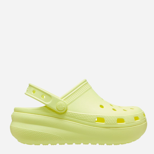 Дитячі крокси для дівчинки Crocs CR207708-SULP 28-29 C11 Жовті (191448970007) - зображення 1