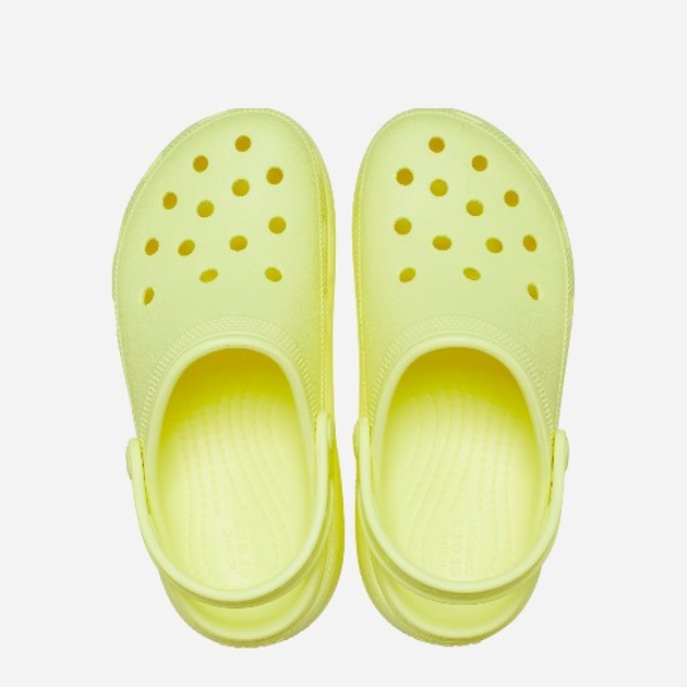 Chodaki młodzieżowe dla dziewczynki Crocs CR207708-SULP 34-35 J3 Żółte (191448970052) - obraz 3