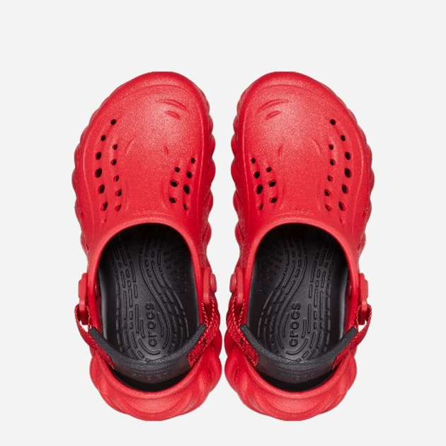 Chodaki młodzieżowe dla chłopca Crocs CR208190-VARD 37-38 J5 Czerwone (196265372058) - obraz 3