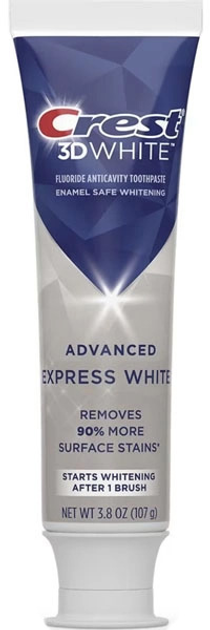 Отбеливающая зубная паста Crest 3D White Advanced Express White 107 г ...